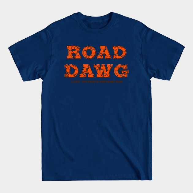 Disover Cleveland Browns Road Dawg - Cleveland Browns - T-Shirt