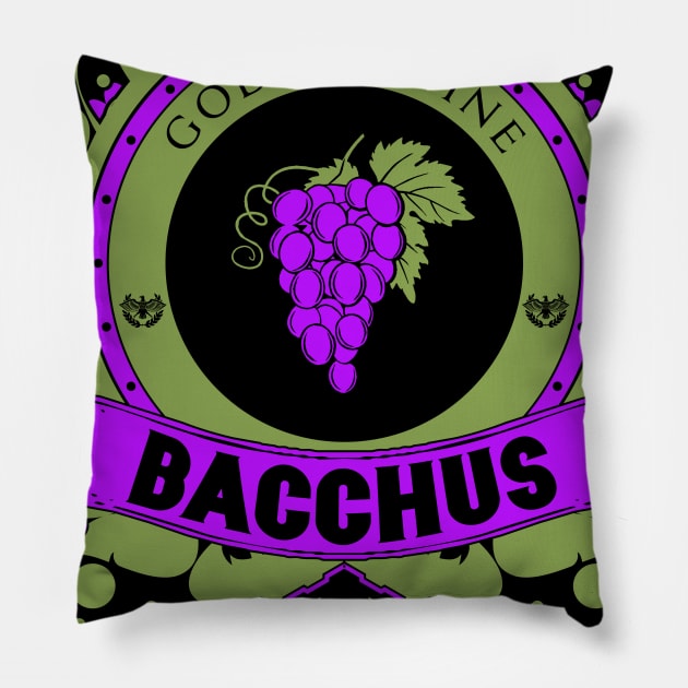 BACCHUS - LIMITED EDITION Pillow by DaniLifestyle