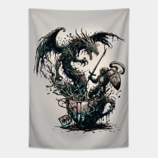 Dragon Tea Tapestry