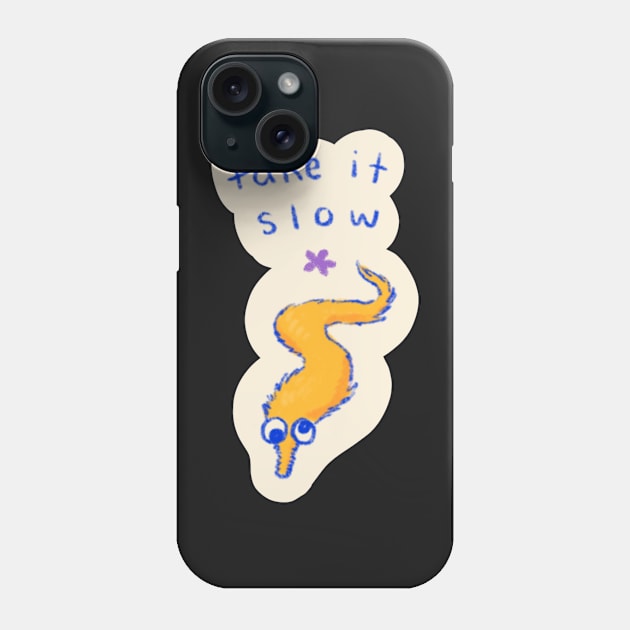 Take It Slow Phone Case by ponysprout