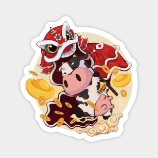 Cute Cow Magnet