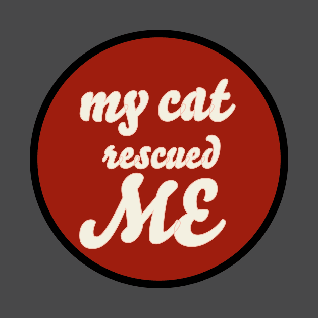 my cat rescued me by sarelitay