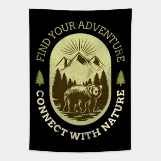 Find Your Adventure Connect With Nature Tapestry