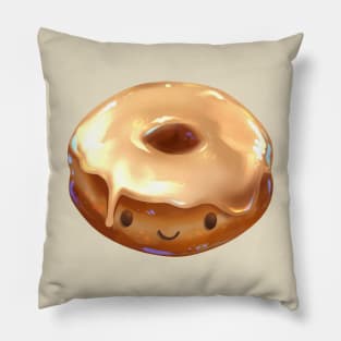 Happy Maple Donut Pillow