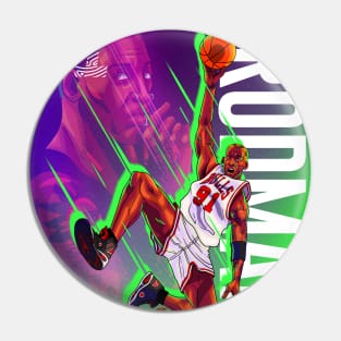 Dennis Rodman Pin