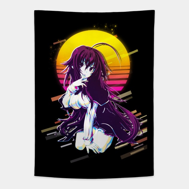 High School DxD - Rias Gremory Tapestry by 80sRetro