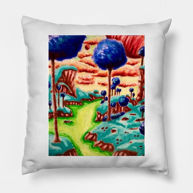 Namek Pillow by Saquanarts