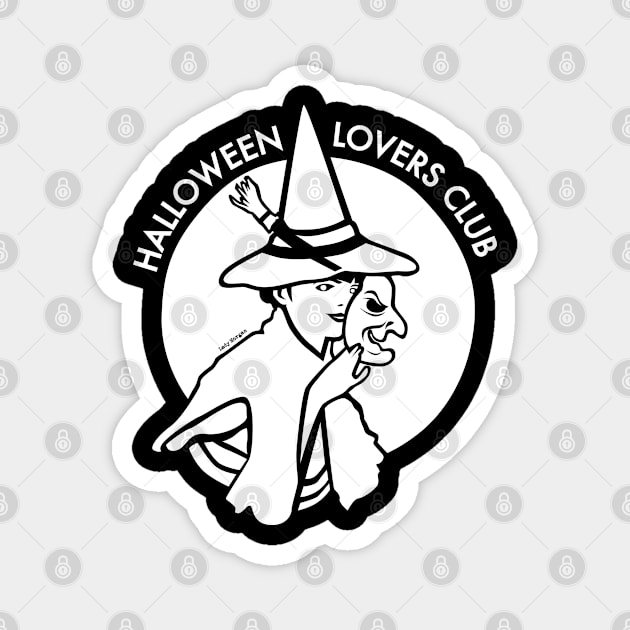 Halloween Lovers Club Magnet by LadyMorgan