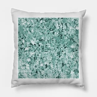 Polished granite verde - green Pillow