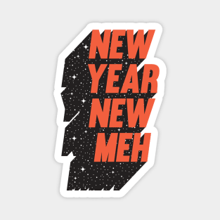 New Year New Meh Magnet