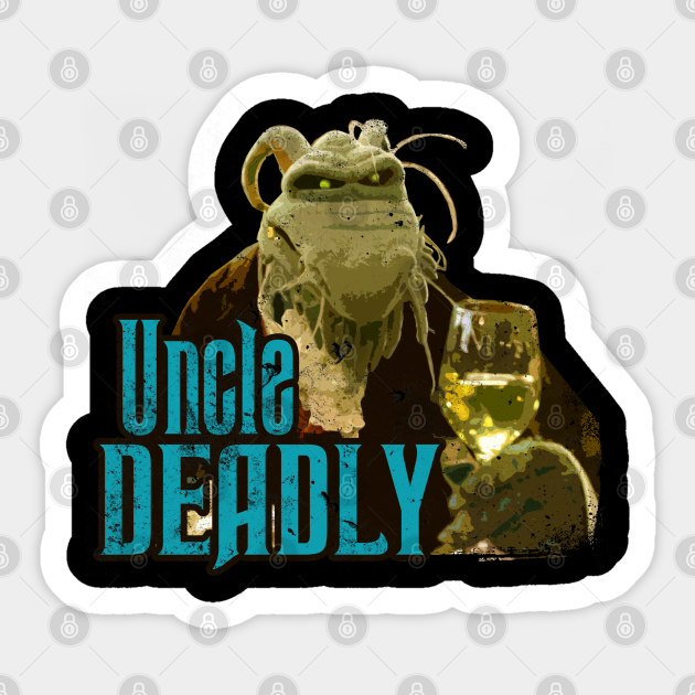 Uncle Deadly, distressed - Uncle Deadly - Sticker