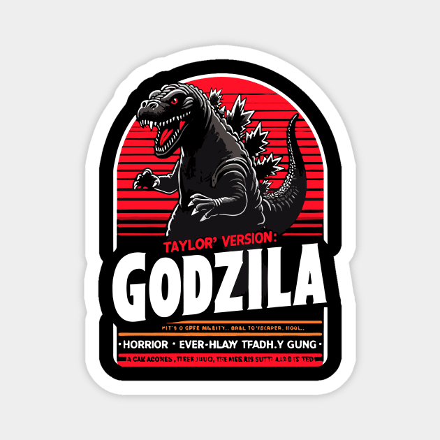 Godzilla Magnet by Rizstor