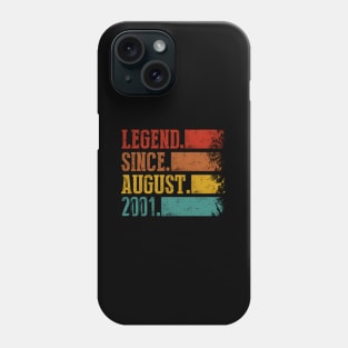 Born In August 2001 23Rd 23 Phone Case