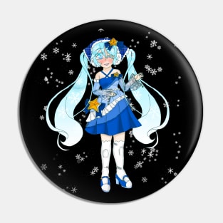 Hatsune Miku Winter Pin