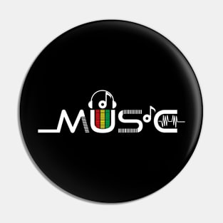 music icon Pin