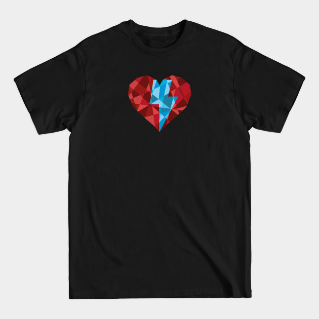 Discover Lightning Heart T-Shirt