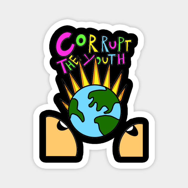 Corrupt The Youth “Global Warming” Magnet by Second Wave Apparel