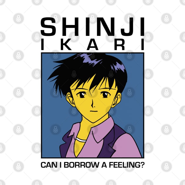 Shinji Ikari /// Can I Borrow A Feeling? by DankFutura