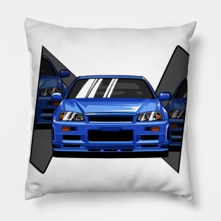 R34 - Godzilla JDM Pillow