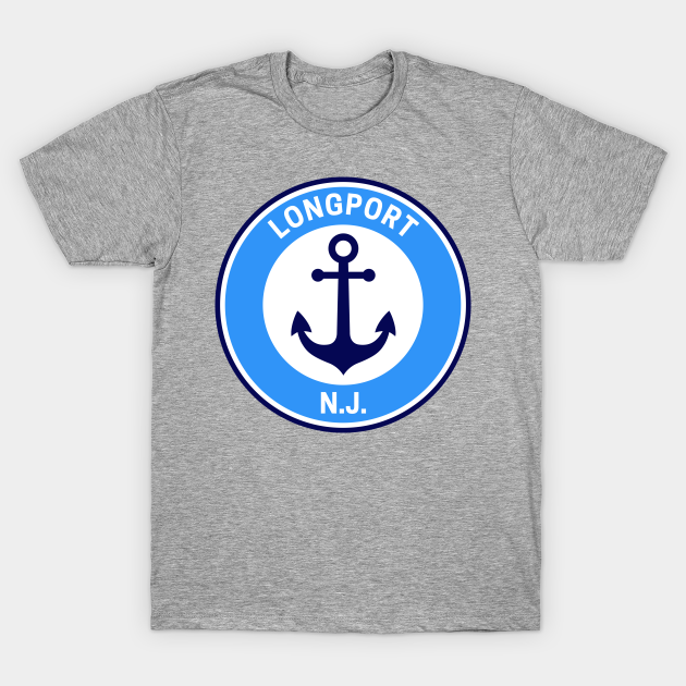 Discover Vintage Longport New Jersey - Longport New Jersey - T-Shirt