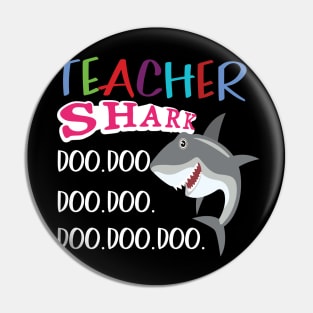 teacher shark doo.doo.doo Pin