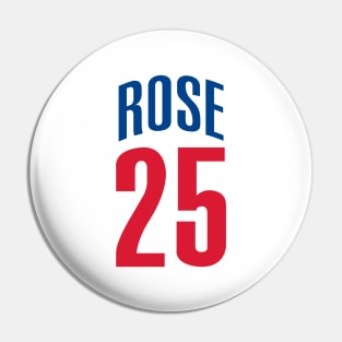 Derrick Rose Wolves Pin