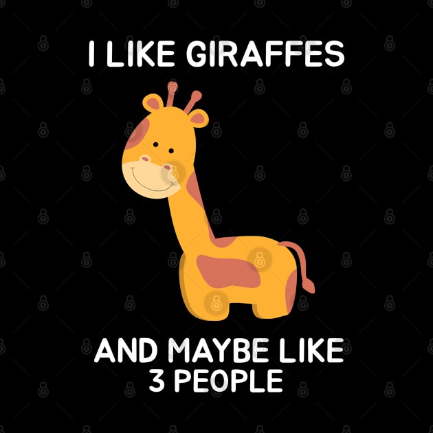 I like giraffes and maybe like 3 people by Screamingcat