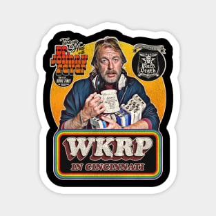 Dr Johnny Fever at Drive Time WKRP in Cincinnati Magnet