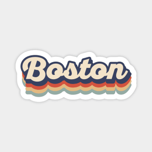 Boston Vintage Colors Magnet