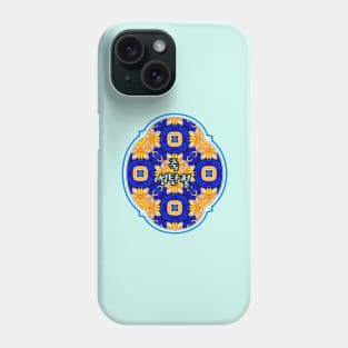 Golden church mural pattern. Phone Case