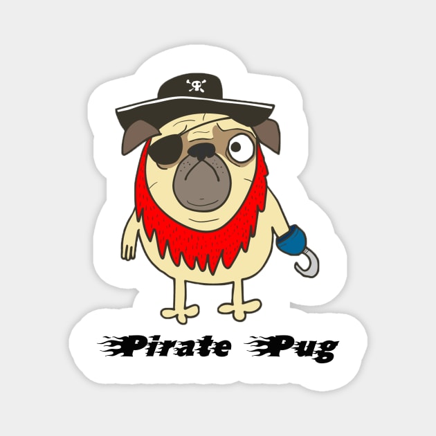 Cute Pug lover Magnet by This is store