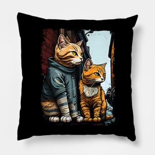 Support Your Local Street Cats Animal Pet Love Pillow