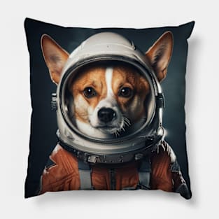 Astro Dog - Basenji Pillow