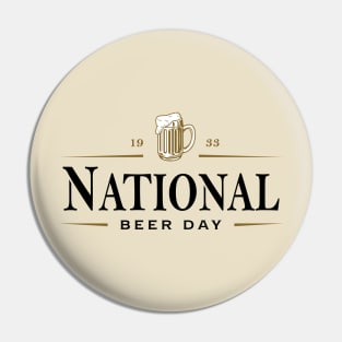 GuiNational Beer Day Pin