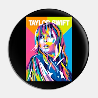 Taylor Swift Color Pop Pin