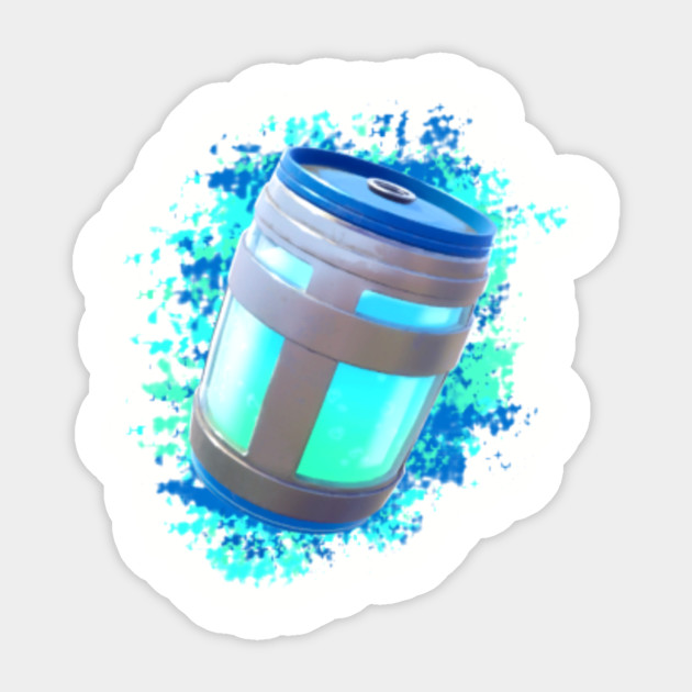 chug jug water color fortnite sticker - chug chug fortnite water bottle