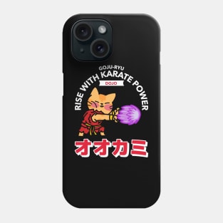 goju ryu rise with karate power Phone Case