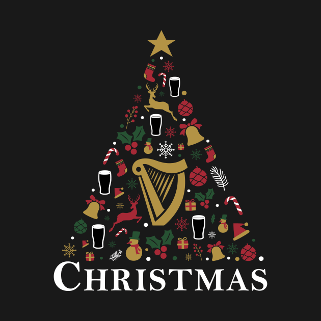 Irish Drink Christmas Tree by The Gift Hub