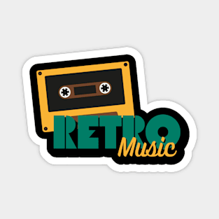 Retro Music Magnet