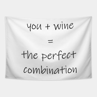 You + Wine Tapestry