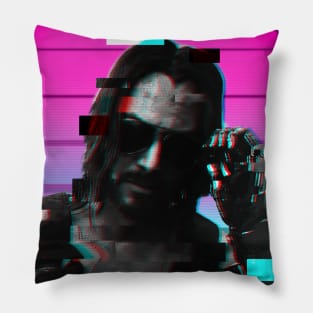 Cyberpunk Keanu Reeves Pillow