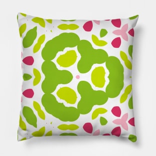 Kaleidoscope of Bright Cute Colors Dots Pillow