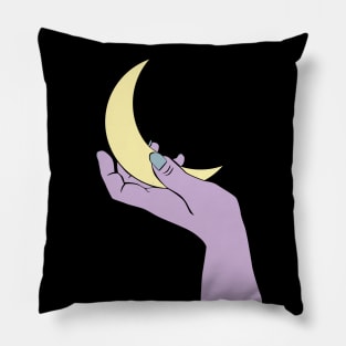 The moon in my hand. Pillow