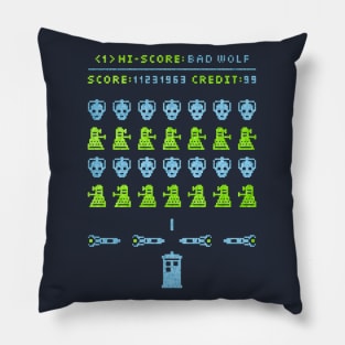 Dr ?: Space Invader Pillow