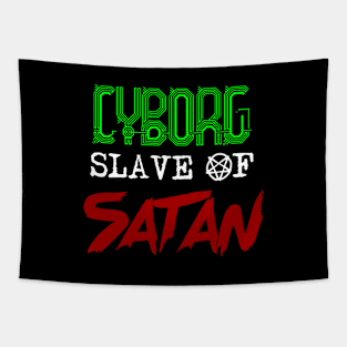 Cyborg Slave of Satan Tapestry