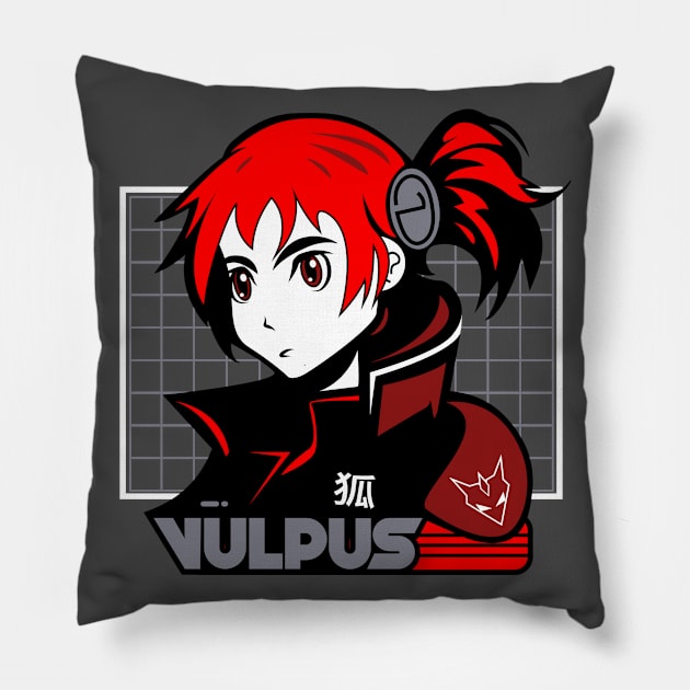 VULPUS FORCE Pillow by VOLPEdesign