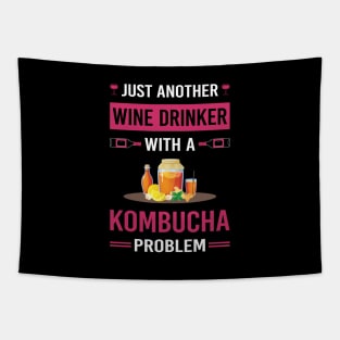 Wine Drinker Kombucha Booch Tapestry