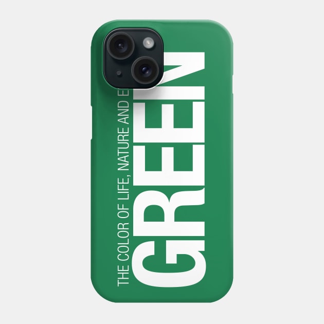 GREEN feeling Phone Case by RedSheep