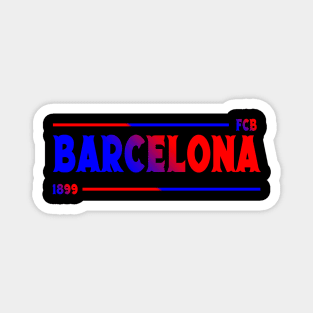 Barcelona 1899 Magnet