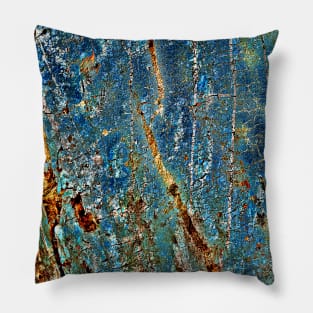 BLUE ARCHAIC STRUCTURES Pillow